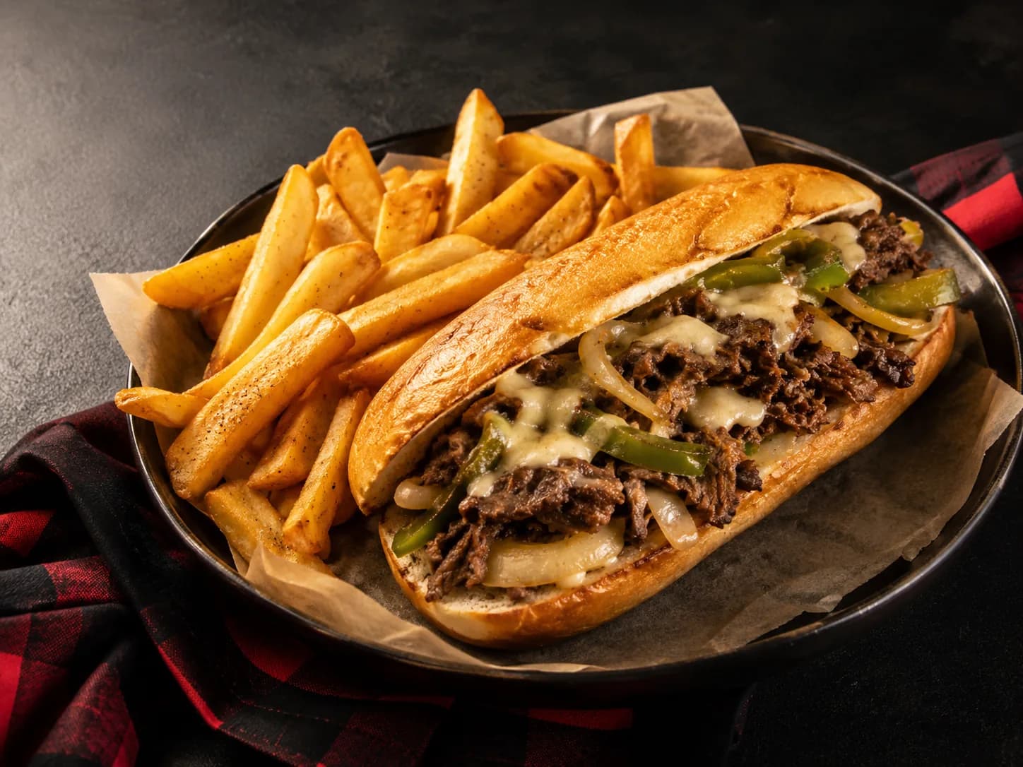 Cheesesteak from the Best Wings N Pies food photo pack