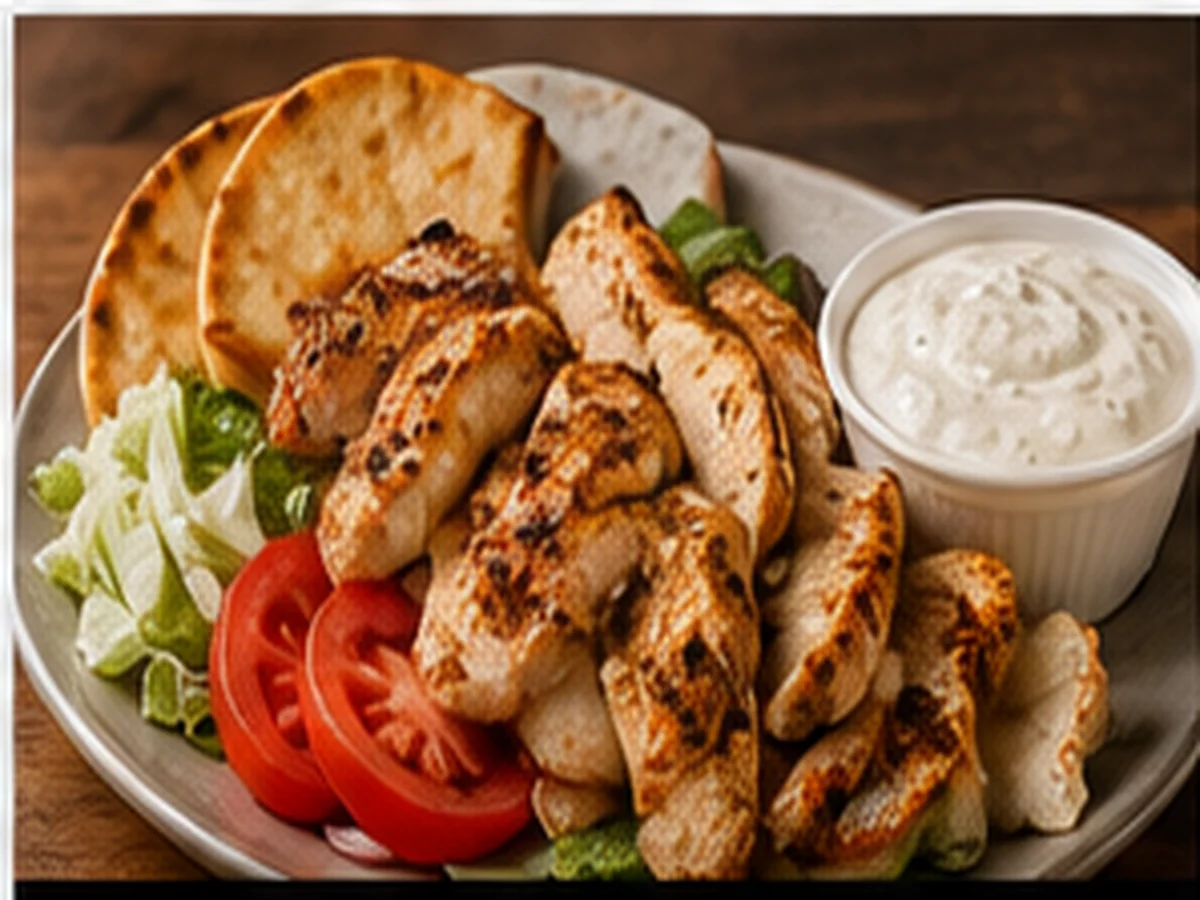 Chicken gyro platter from the Best Wings N Pies Batch 03 food photo pack
