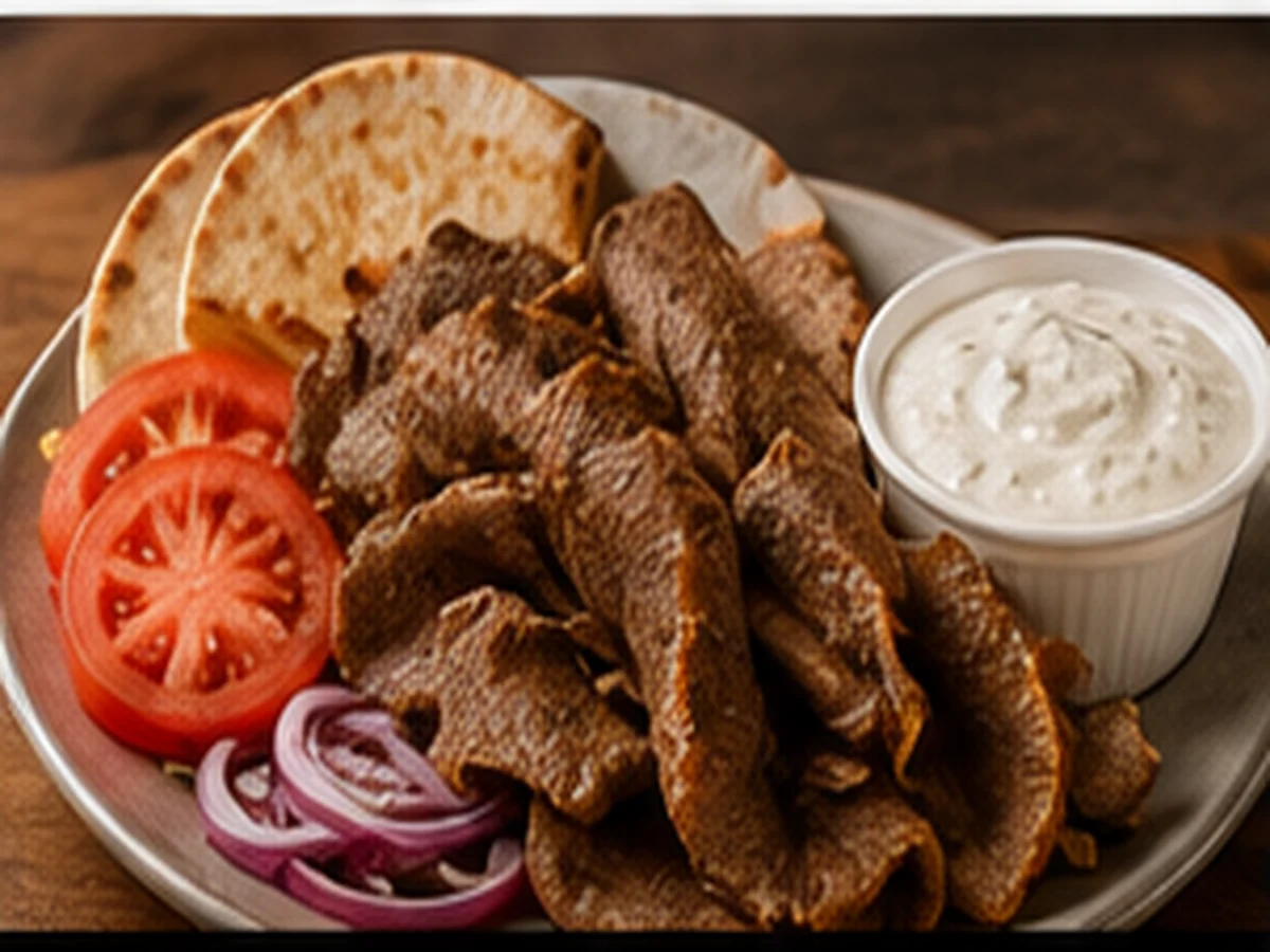 Gyro platter from the Best Wings N Pies Batch 03 food photo pack