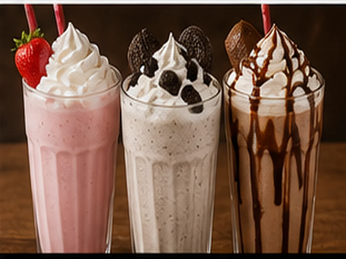 Milkshakes from the Best Wings N Pies Batch 03 food photo pack